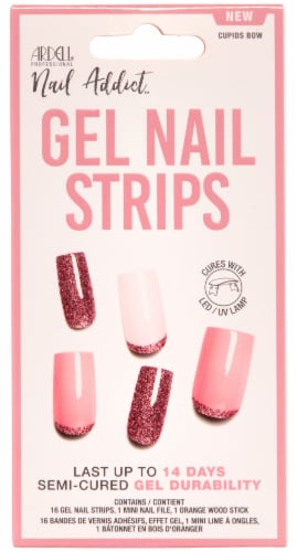 Ardell Nail Addict Gel Nail Strips Set  - Cupids Bow