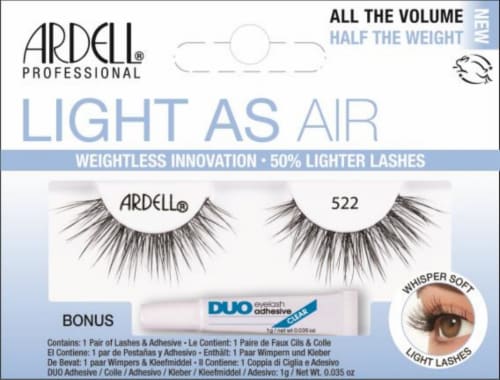 Ardell Light As Air Lashes - 522 Black
