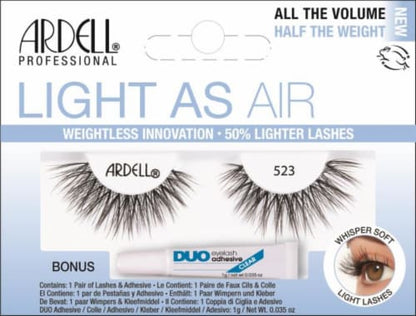 Ardell Light As Air Lashes - 523 Black