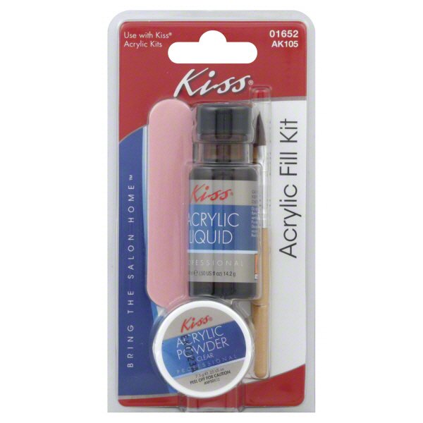 Kiss Acrylic Fill Kit .