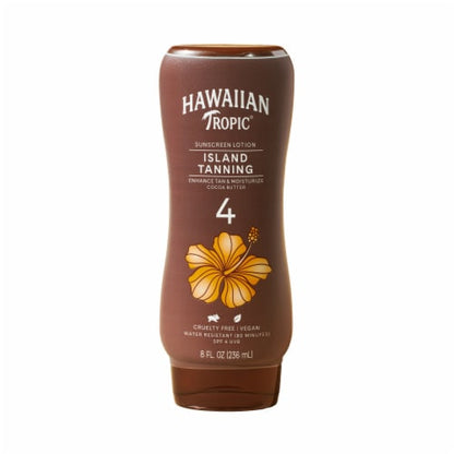 Hawaiian Tropic Lotion Spf#4 Cocoa Butter 8oz