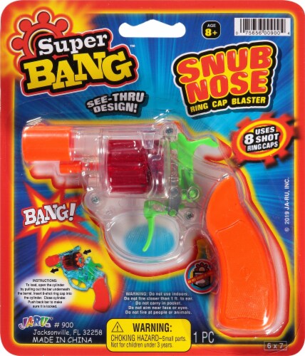 JA-RU Super Bang Cap Shot Ring Cap Blaster, 8 shots
