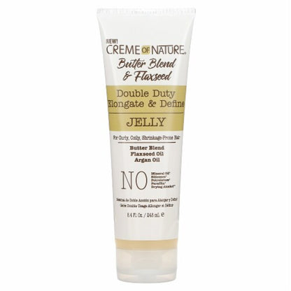 Creme Of Nature Butter Blend /Flaxseed Define Jelly 8.4oz