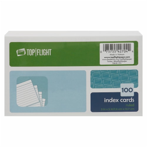 iScholar New York Ruled Index Cards
