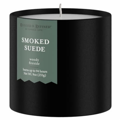 CANDLE-LITE Rugged and Refined Collection 3 Wick Jar Candle - Oud Noir