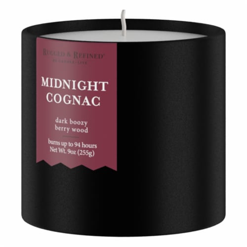 CANDLE-LITE Rugged and Refined Collection 3 Wick Jar Candle - Whiskey Honey