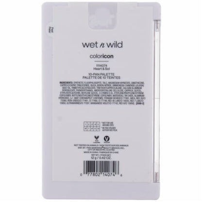 wet n wild Color Icon 10-Pan Palette - Heart & Sol