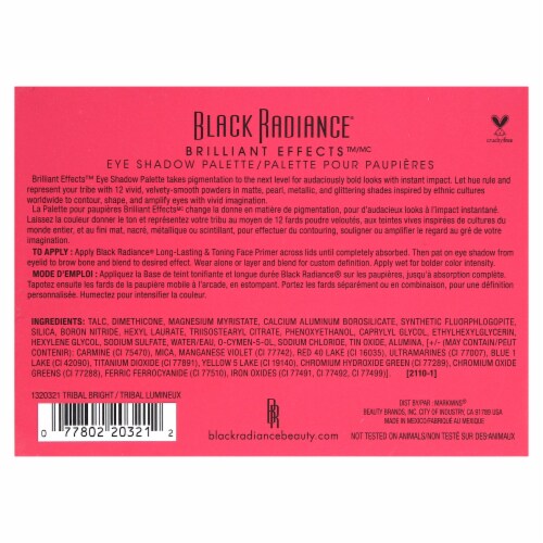 Black Radiance Brilliant Effects Eye Shadow Palette - Tribal Bright