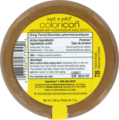 Wet n Wild Color Icon Bronzer Ticket To Brazil