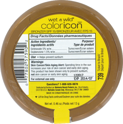 Wet n Wild Color Icon Bronzer Ticket To Brazil