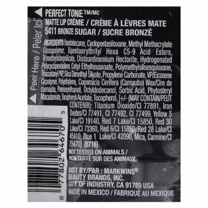 Black Radiance Perfect Tone Matte Lip Creme - Bronze Sugar