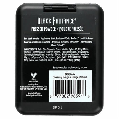 Black Radiance Pressed Powder - Creamy Beige