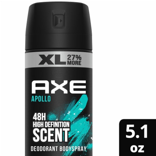 Axe Deodorant Body Spray Apollo Sage + Cedarwood 5.1oz