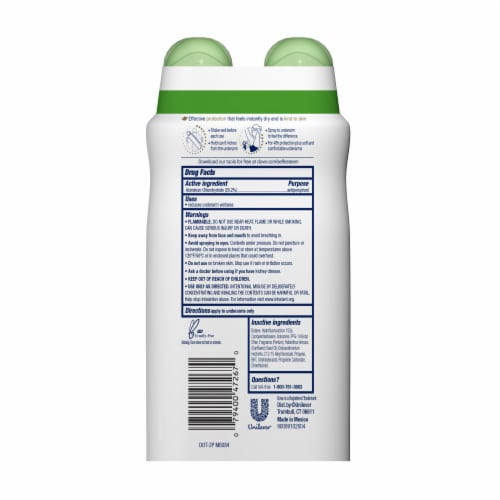 Dove Deodorant 3.8oz Dry Spray Cool Essentials Twin Pack