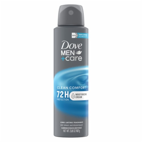 Dove Deodorant 3.8oz Dry Spray Men+Care Clean Comfort 72Hr