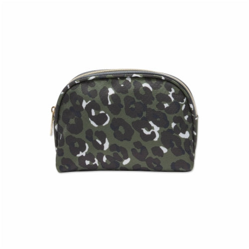 SCUNCI RPET CLUTCH LEOPARD