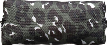 SCUNCI RPET CLUTCH LEOPARD