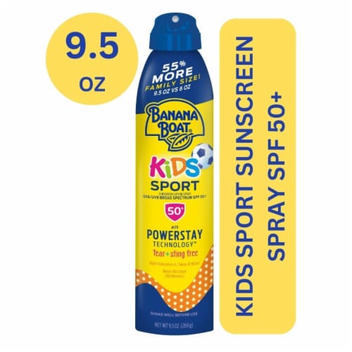 Banana Boat Spf#50+ Kids Sport Spray Family Size 9.5oz