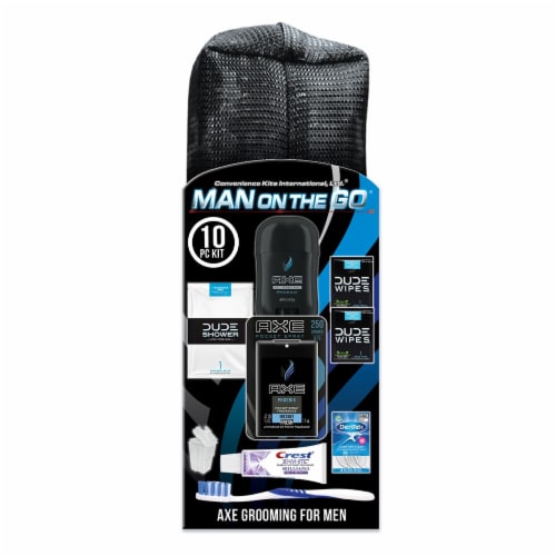 Convenience Kits International Man On The Go Travel Kit, 10 count