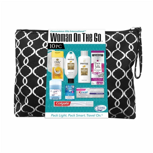 Convenience Kits International Woman On The Go Multicultural Travel Kit, 10 count