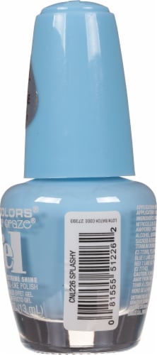 L.A. Colors Color Craze Gel Nail Polish - Splashy, 0.44 Fl Oz
