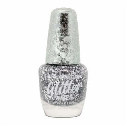 L.A. Colors Glitter Vibes Nail Polish - Highkey, 0.44 fl oz