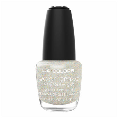 L.A. Colors Color Craze Nail Polish - Sassy Sparkle, 0.44 fl oz