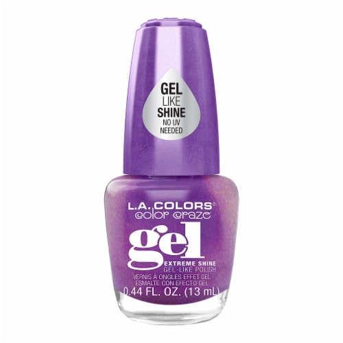 L.A. Colors Color Craze Extreme Shine Gel Nail Polish - Magical, 0.44 fl oz