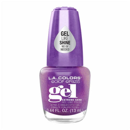 L.A. Colors Color Craze Extreme Shine Gel Nail Polish - Magical, 0.44 fl oz