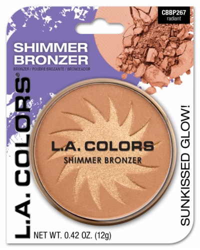 L.A. Colors Shimmer Bronzer - Sunkissed Glow CBBP267 Radiant