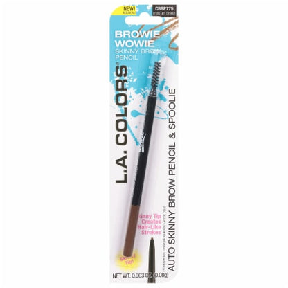L.A. Colors Browie Wowie Skinny Brow Precise Pencil - Dark Brown