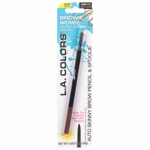 L.A. Colors Browie Wowie Skinny Brow Precise Pencil - Dark Brown