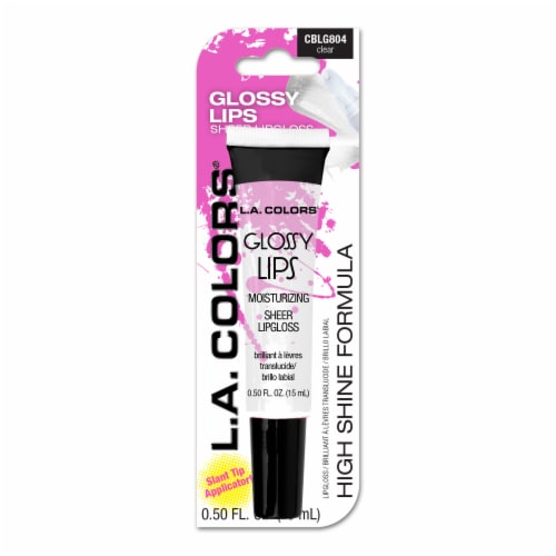 L.A. COLORS Glossy Lips Sheer Lip Gloss - Peachy Keen