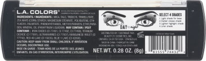 L.A. Colors Day to Night 12-Color Eyeshadow Palette - After Dark