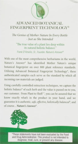 NATURE'S ANSWER AF LIVER SUPPORT