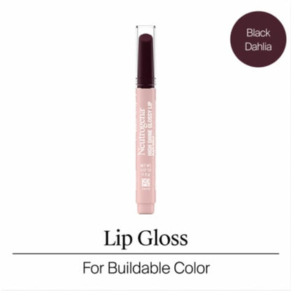 Neutrogena High Shine Glossy Lip Balm - Black Dahlia