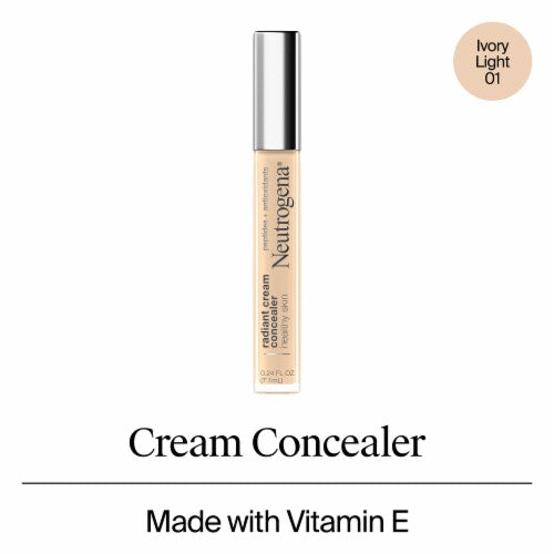 Neutrogena Healthy Skin Concealer, Ivory Light 01, 0.24 oz