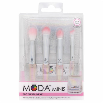 MODA Mini Pink Travel 4pc Eye Set
