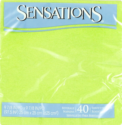 SENSATIONS Beverage Napkins - Royal Florals, 40 count