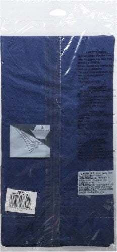 SENSATIONS Plastic Lined Tablecover - Classic Red, 54" x 108"