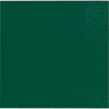 SENSATIONS Beverage Napkins - Fresh Green, 40 count