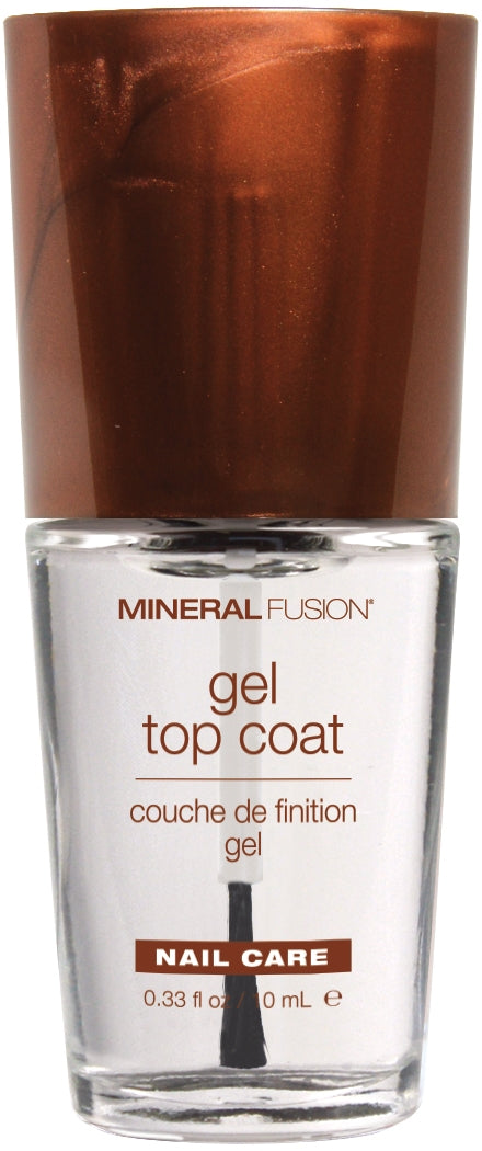 MINERAL FUSION NAIL POLISH,GEL TOP COAT