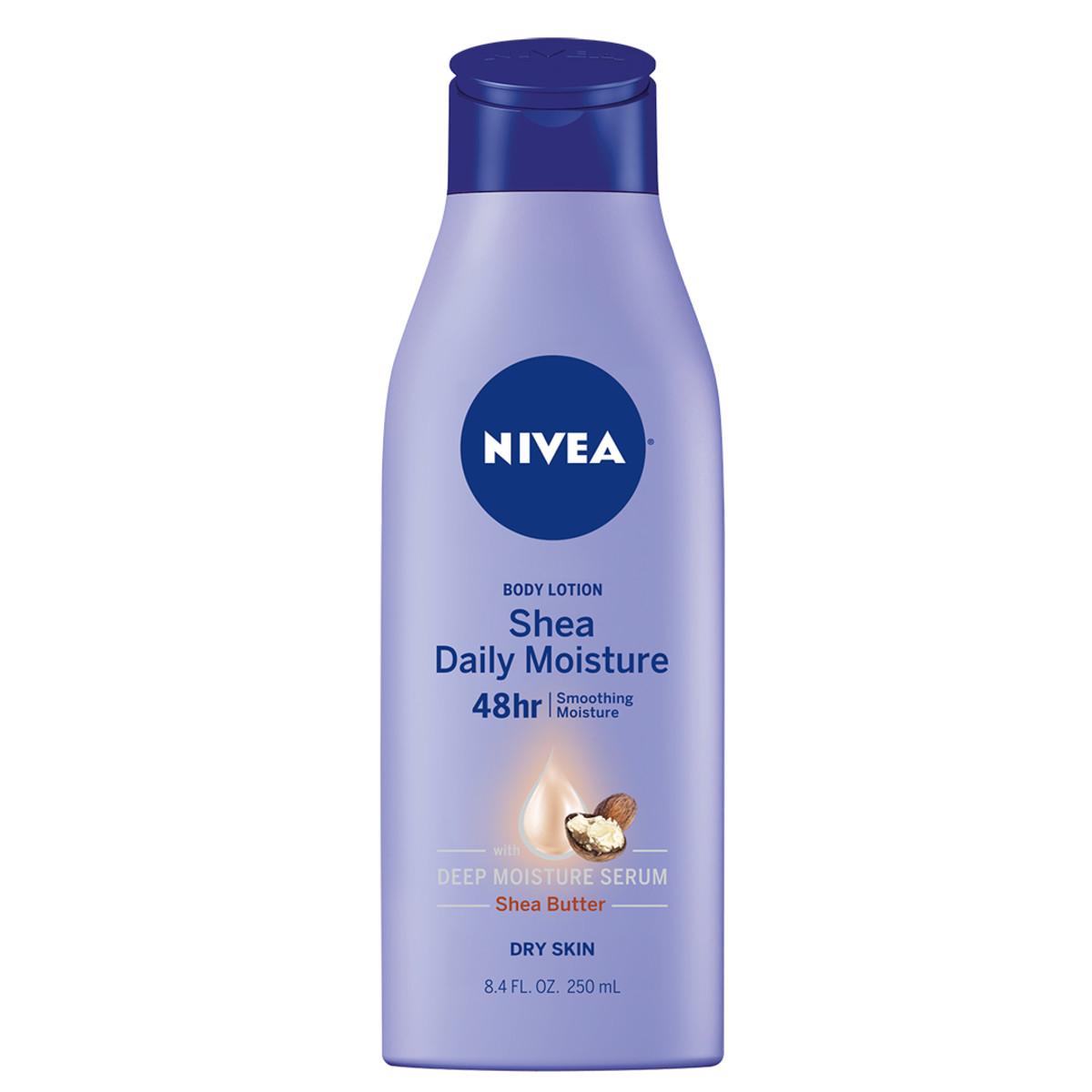 Nivea Lotion Shea Daily Moisture 16.9oz Pump 48Hr