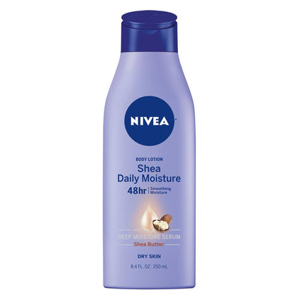 Nivea Lotion Shea Daily Moisture 16.9oz Pump 48Hr