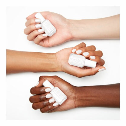 essie Salon-Quality Vegan Nail Polish, 010 Blanc, 0.46 fl oz