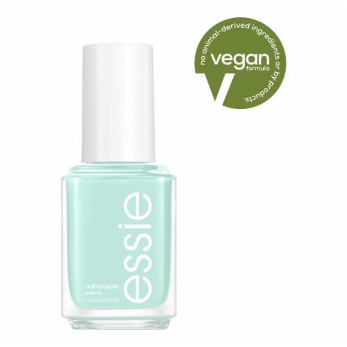 essie Salon-Quality Vegan Nail Polish, 702 Mint Candy Apple, 0.46 fl oz