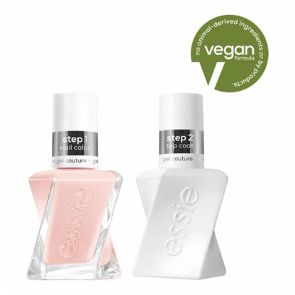 essie gel couture gel-like nail polish kit, vegan, pink, fairy tailor kit, 1 kit