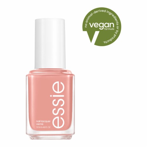 essie salon-quality nail polish, vegan, warm nude, Bare With Me, 0.46 fl oz