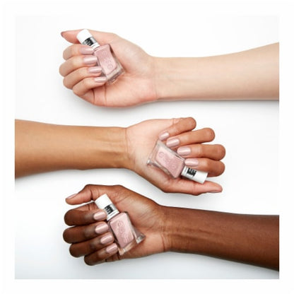 essie Gel Couture Vegan Nail Polish, Liquid Diamond Collection, Ice Ice Navy, 0.46 fl oz