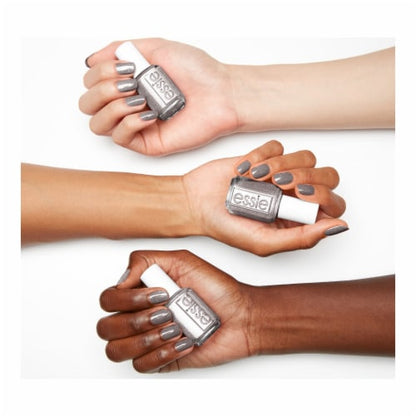 essie salon-quality nail polish, vegan, gunmetal gray, Gadget-Free, 0.46 fl oz